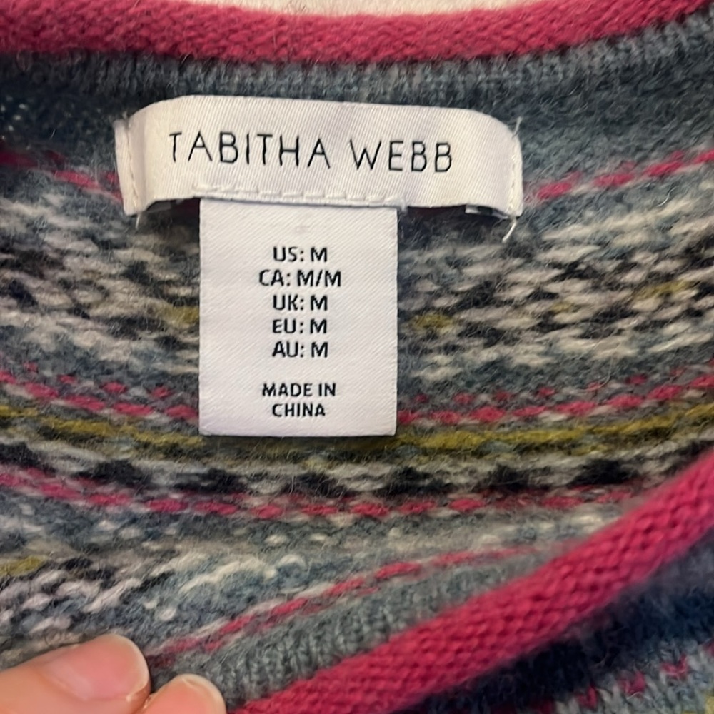 Tabitha Webb Lambswool Sweater - image 3